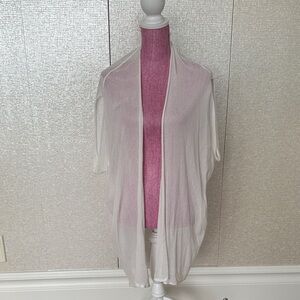 Elegant White Women's Shrug